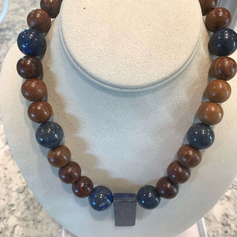 Wood Bead Necklace